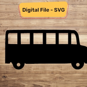 Digitale SVG-Datei für Bus
