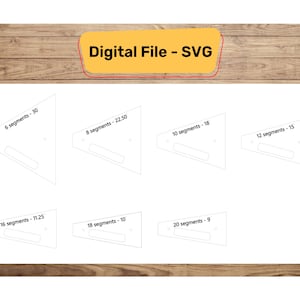 Digital SVG Files for Wedgie Sled and Wedgie Sled Angles