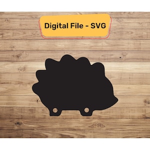 Digitale SVG-Datei für Igel