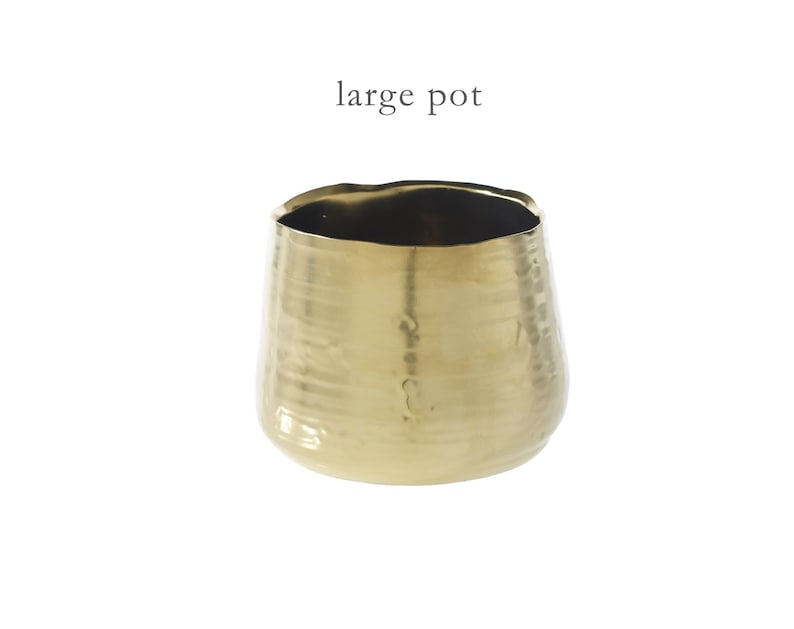 Gold Vase 5 Sizes Matte Gold Ceramic Vase Vase for Etsy