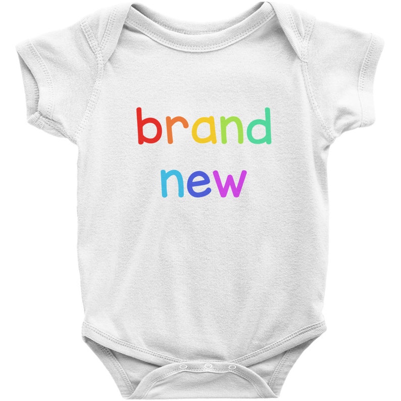 New Baby Boy Baby Body Suit Brand New Baby Onesie New Baby Girl Welcome Baby Baby Shower Gift Baby Announcement