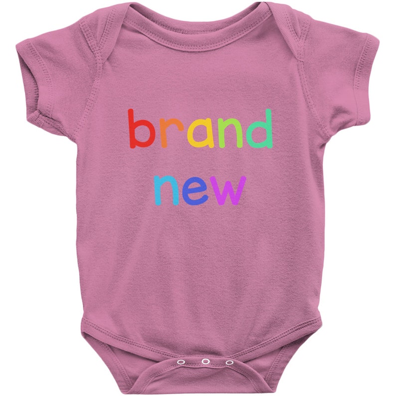 New Baby Boy Baby Body Suit Brand New Baby Onesie New Baby Girl Welcome Baby Baby Shower Gift Baby Announcement