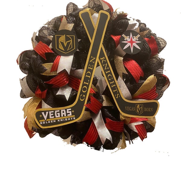 Hockey team Door wreath, sports wreath, door hanger