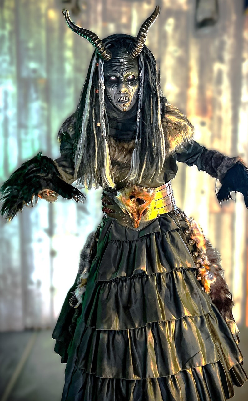 Female Krampus costume image 2