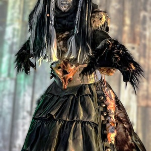 Female Krampus costume image 1