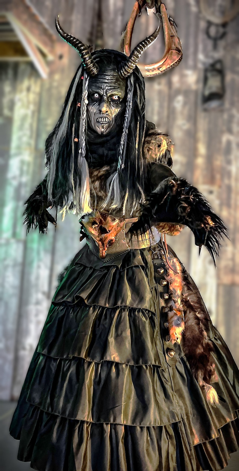 Female Krampus costume image 1