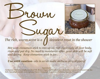 Brown Sugar Luminosa Body Scrub