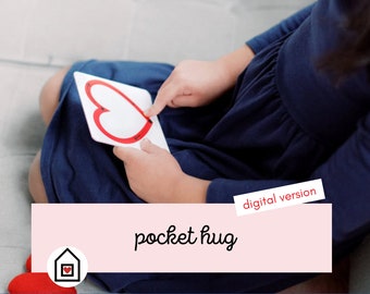 DIGITAL VERSION Pocket Hug with Affirmation Card