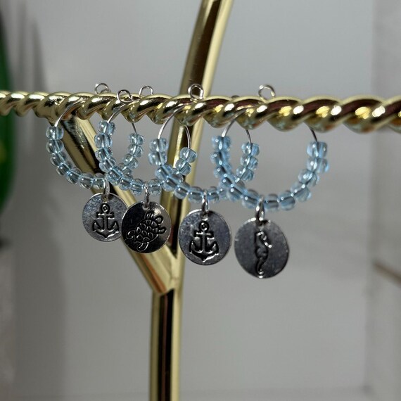 Wine Charms pack of 4 multi-charm