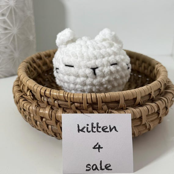 Crochet Pudgy/Loaf cat
