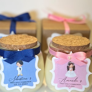 First Holy Communion Favor,6oz Soy Candle Favor, Girl First Communion favor,Boys First Communion Favor,Party Favor