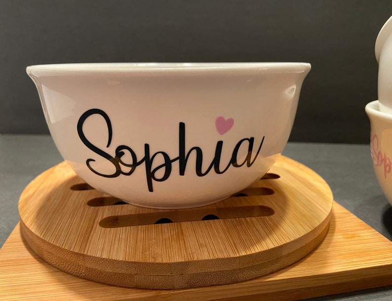 Personalized 6 Snack Bowl Cereal Bowl Popcorn BowlIce Etsy