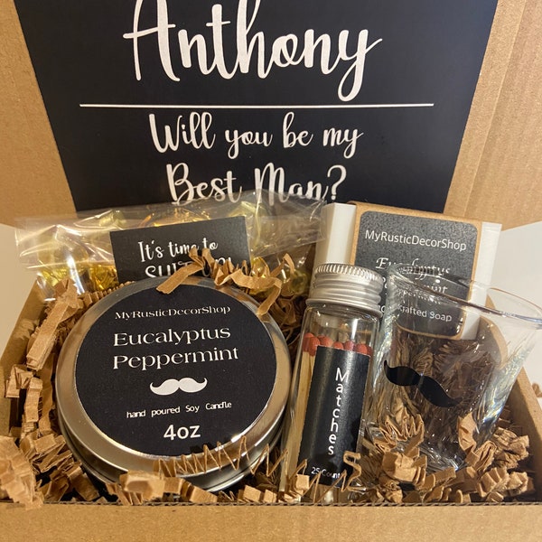 Best Man Proposal Box - Etsy