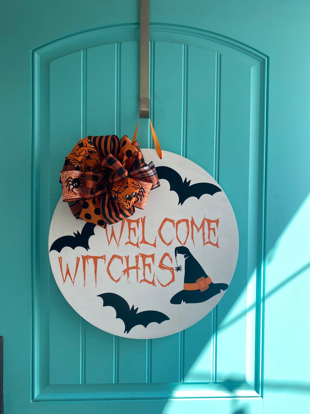Witches Halloween Door Hanger, Halloween Door Hanger Etsy