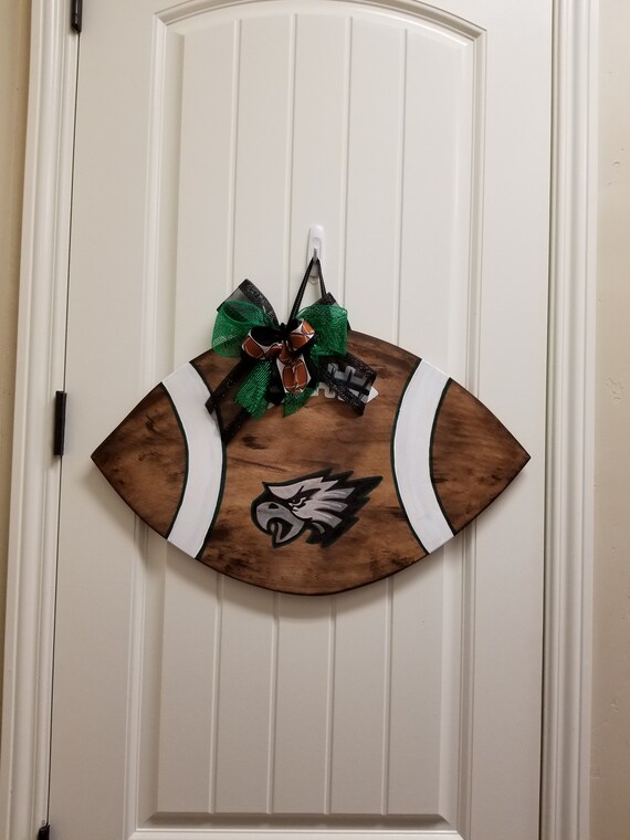 Eagles Door Hanger Eagles Wall Decor Philadelphia Eagles Etsy