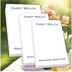 Personalized Notepad Tablet Trio, Custom Notepads, Personalized Notepad Set, Custom Pads, Personalized Tablet Set, Custom Tablet Set