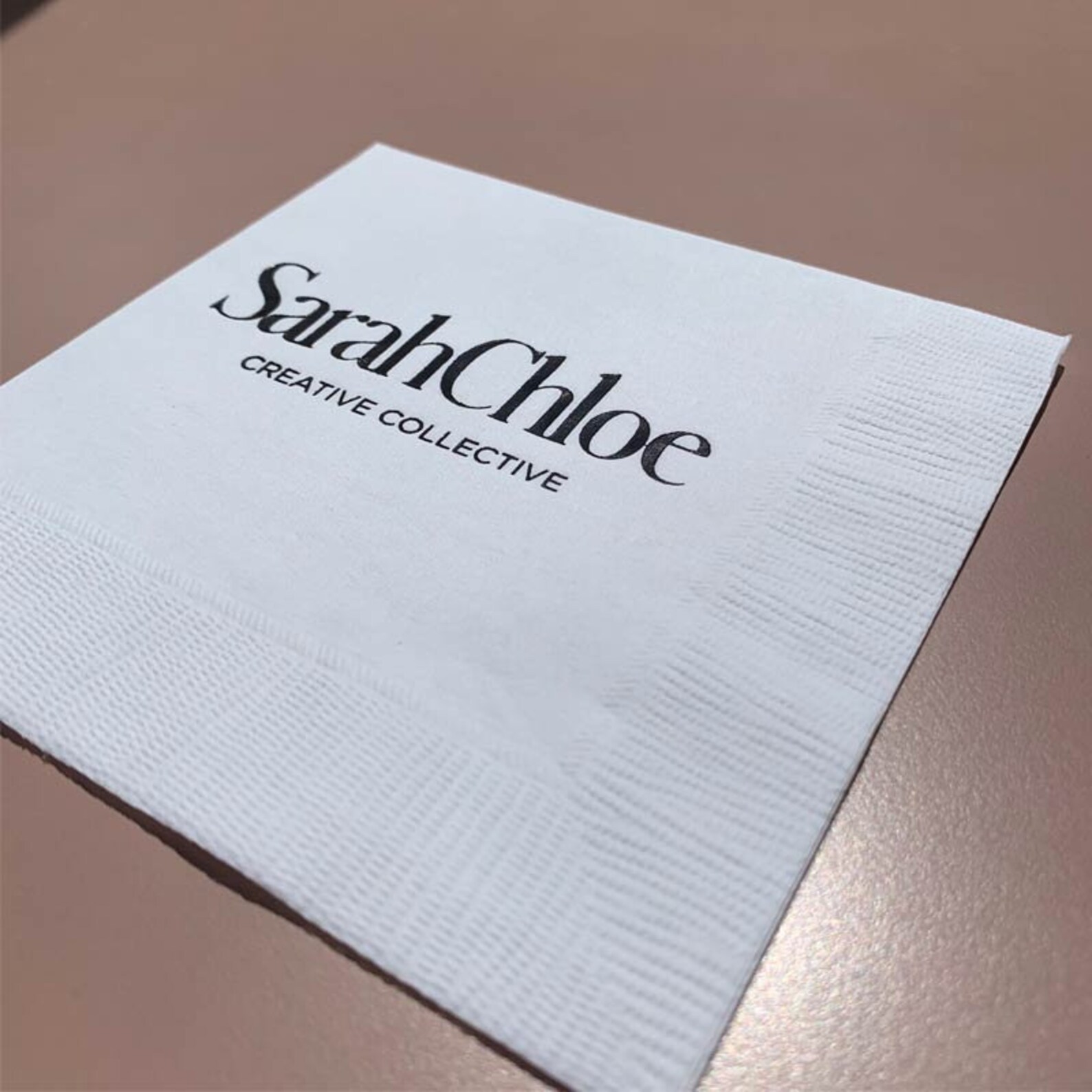 Foil Pressed Custom Cocktail/Beverage Napkins With Your Etsy