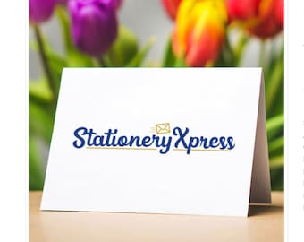 Your Logo Personalized Stationery - Company Stationery, Logo/Artwork Stationery, Custom Stationery, High Quality Personalized Stationery