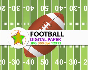 Football Digital Paper