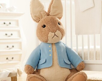 large peter rabbit stuffed animal