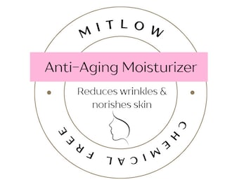 Mitlow Anti-Aging Moisturizer ~ Natural Anti Aging Face cream for beautiful young looking skin ~ reduce wrinkles
