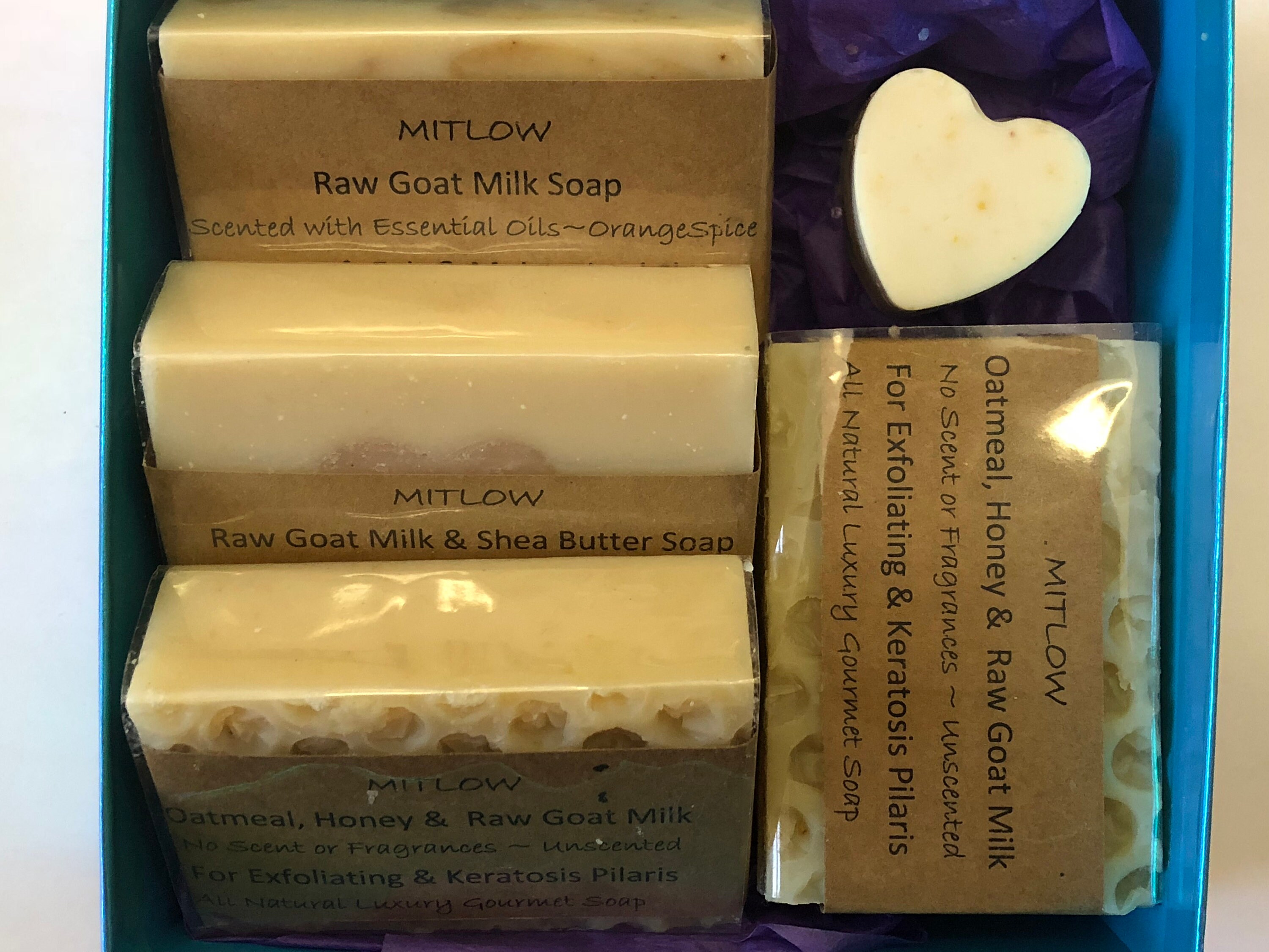 Keratosis Pilaris Soap Box KP Soap set