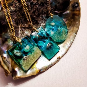 Resin Beach Necklaces
