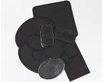 ALL BLACKS PATCH FLOCAGE VINYLE - PETIT FORMAT - 9 CM PAR 6.5 CM
