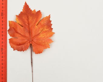 Feuilles D'érable Artificielles - BIGILANTUH - 100 Pcs - Multicolore - 8x8 Cm - Décoration Intérieure - Maison