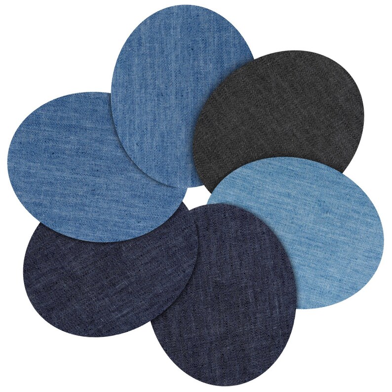 210 stuks Iron on Denim Patches Fabric Patches op Kleding Etsy