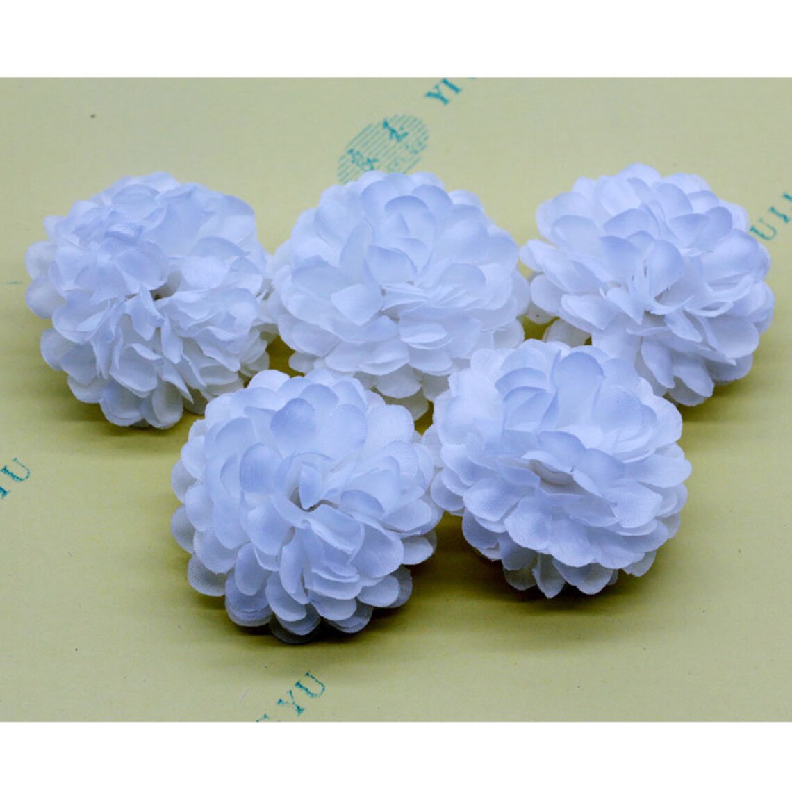 100PCS Mint Green Silk flowers Bulk Carnation Artificial Etsy