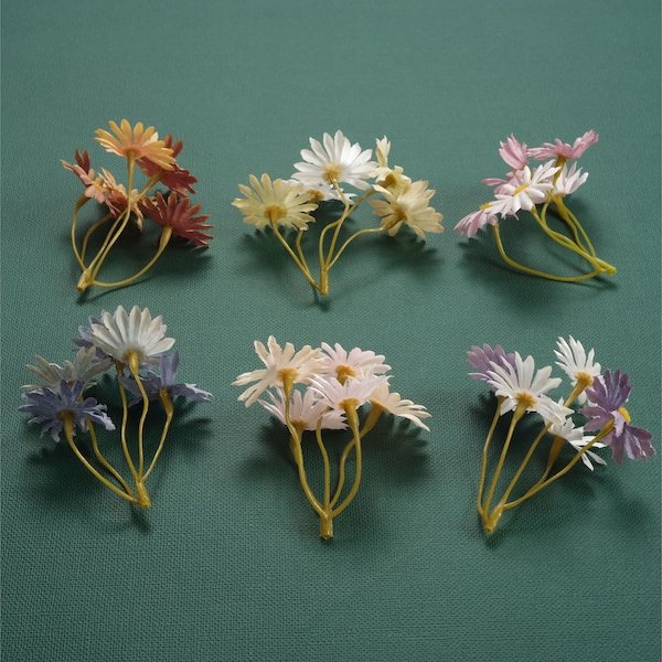 Silk Flowers Daisy Etsy