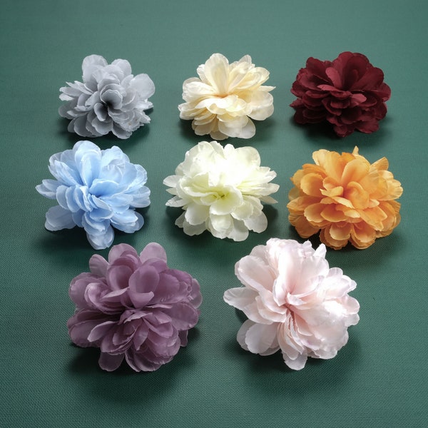 8Colors Faux Chrysanthemum Ball / 6/150pcs Artificial Silk Flower Head / Fake Daisy For DIY Bouquet Floral Arrangement Hanging Flower  Decor