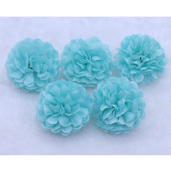 100PCS Mint Green Silk flowers Bulk Carnation Artificial Etsy