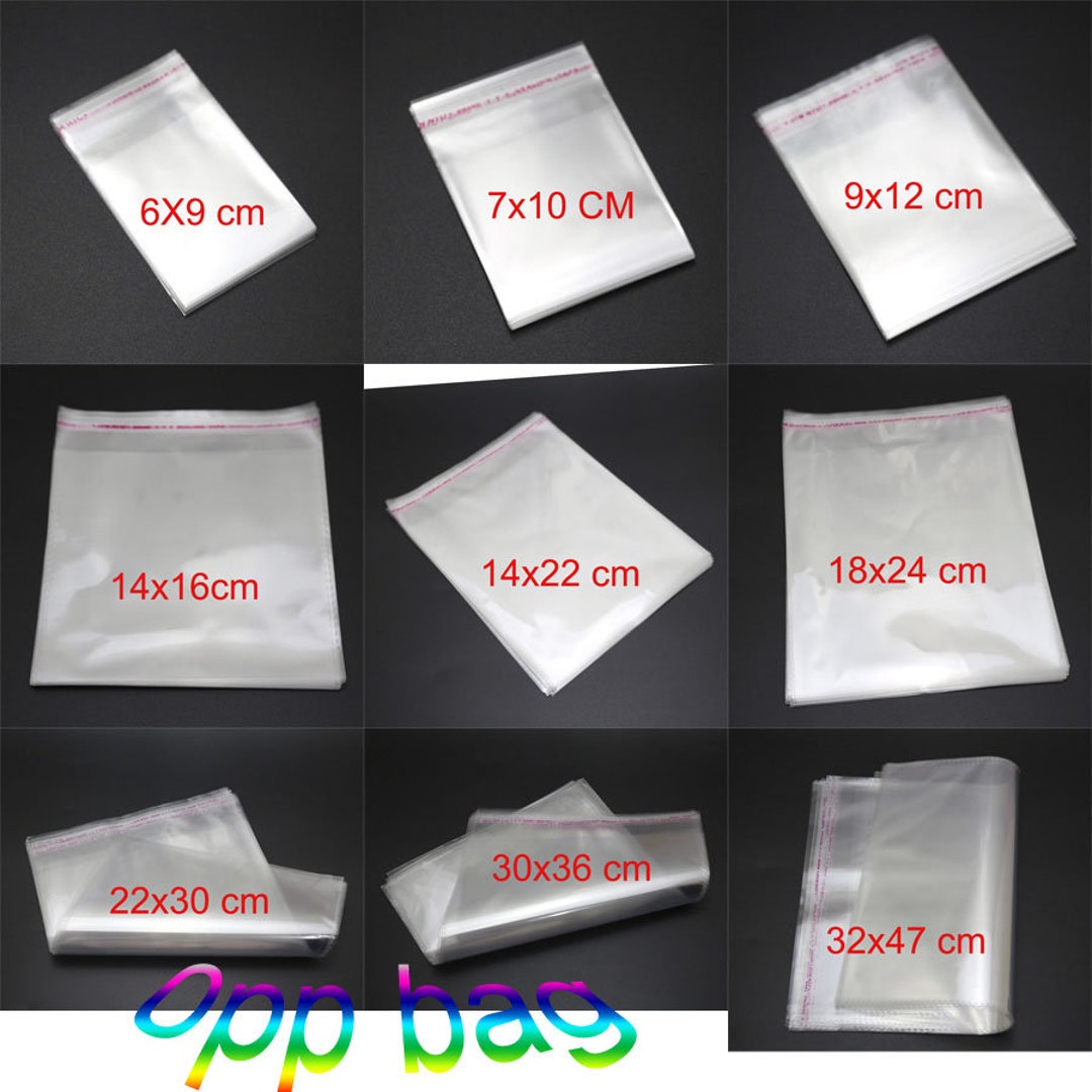 Super Large Size Clear Poly Bag Self Adhesive Seal Resealable Cello Super Large Size Clear Poly Bag Self Adhesive Seal Resealable Cello