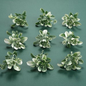 Artificial Boxwood / 6/150pcs Fake Greenery Dusty Plant Filler For DIY Crafts Wreath Hanging Floral Crown Corsage Decor