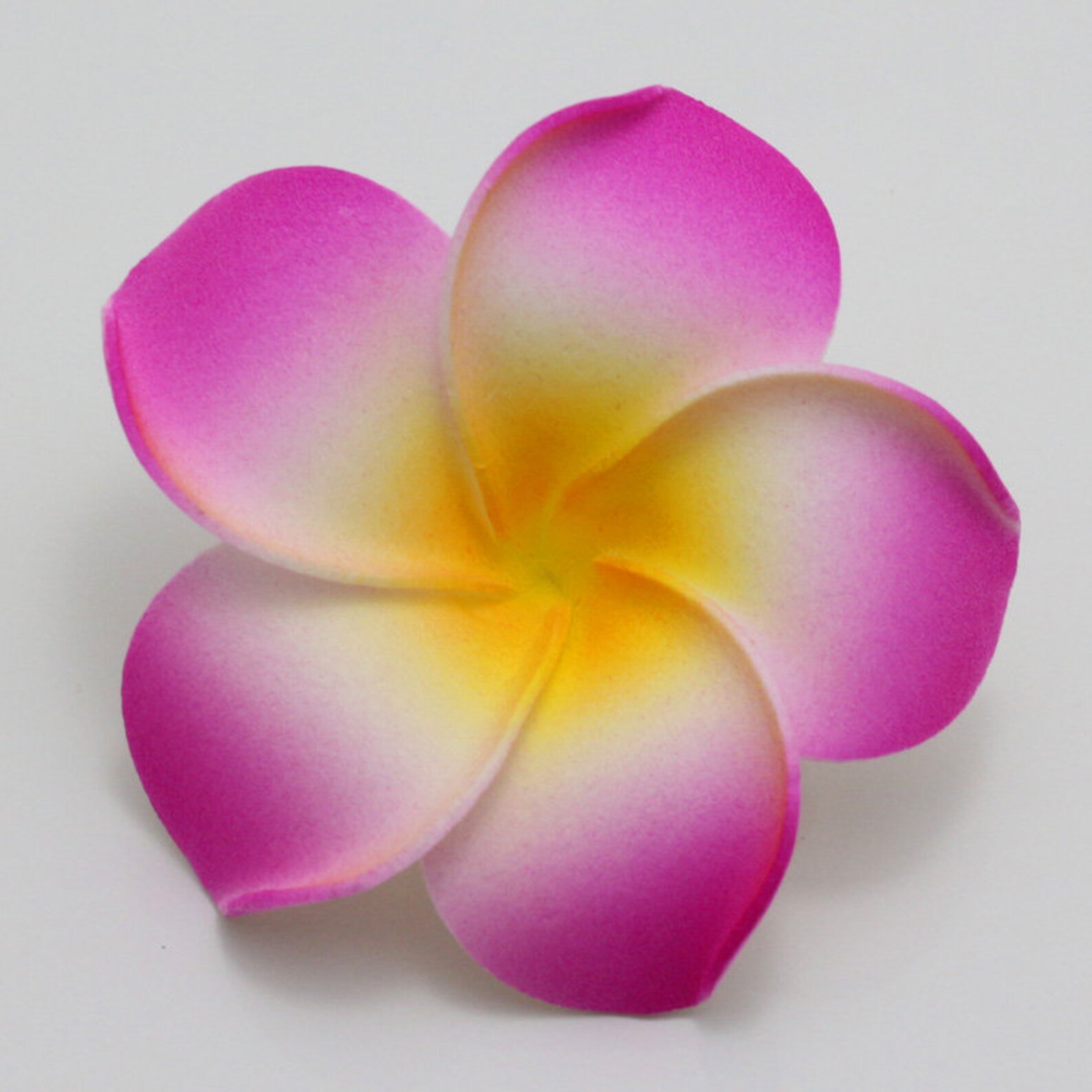 6cm Hawaiian flowers Fake Plumeria lots of Artificial Foam Etsy