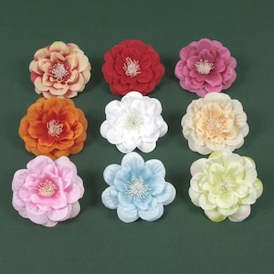 9Colors Artificial Silk Flower Head 6/150PCS Fake Rose Flower Faux Rose For DIY Crafts Floral Arrangement Bouquets Scrapbook Corsage Decor
