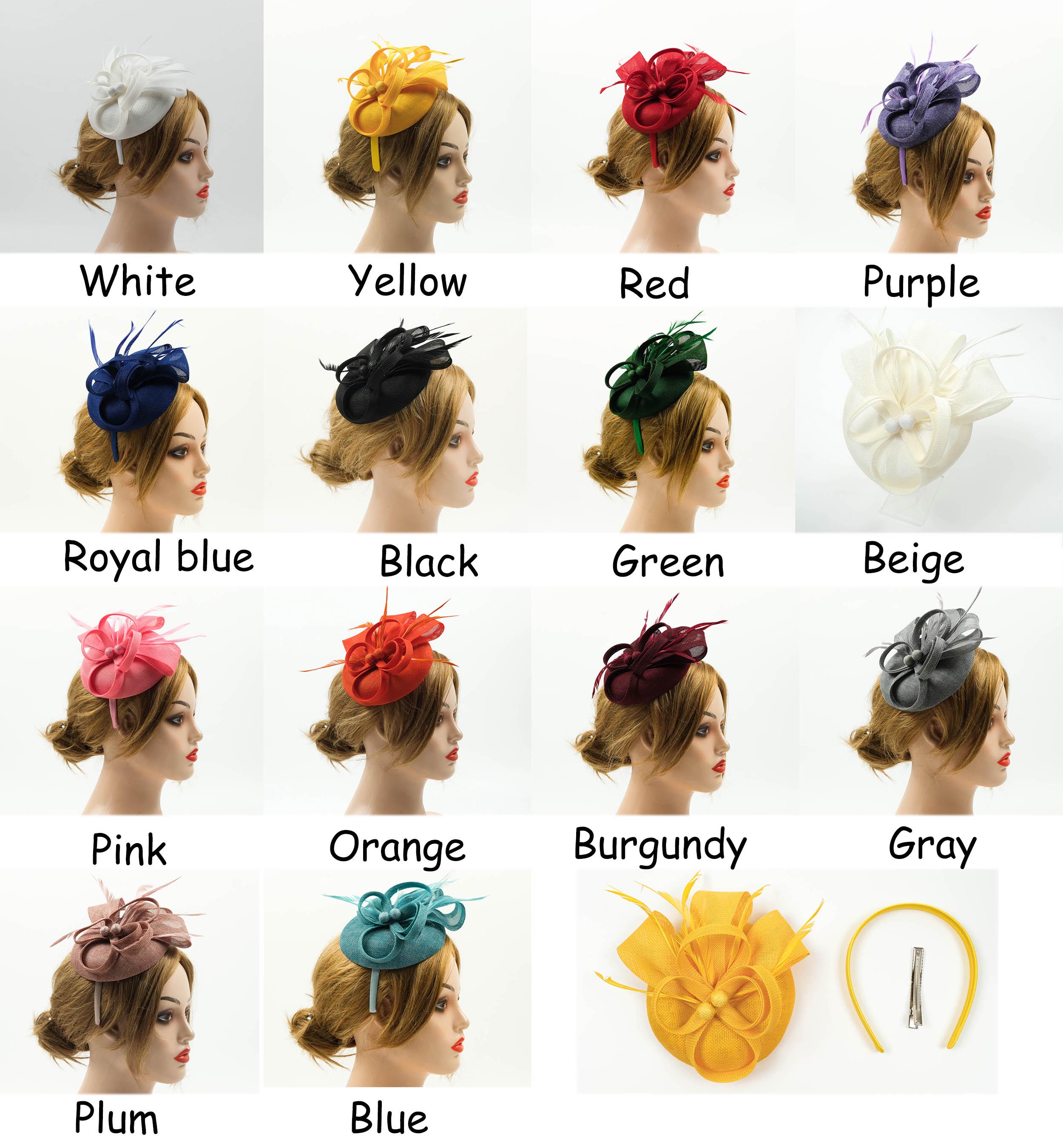 Hut Schleier In Damen-Kopfschmuck & -Fascinator Produktbild-Vorschau 9