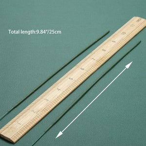 30-600PCS 25cm Artificial Flower Wire Stem For DIY Bouquets Pole Stalk Floral Arrangement Tool Accessory