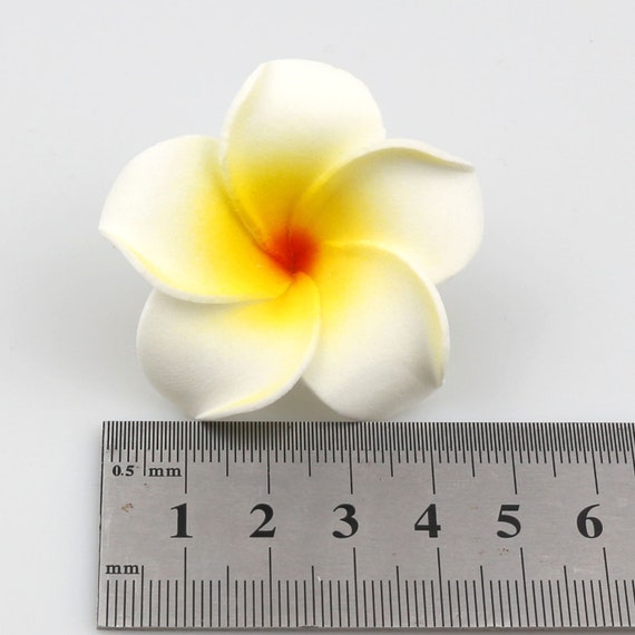 5cm Wedding Frangipani Foam Floating Plumeria Flower Heads Wedding Home Decor