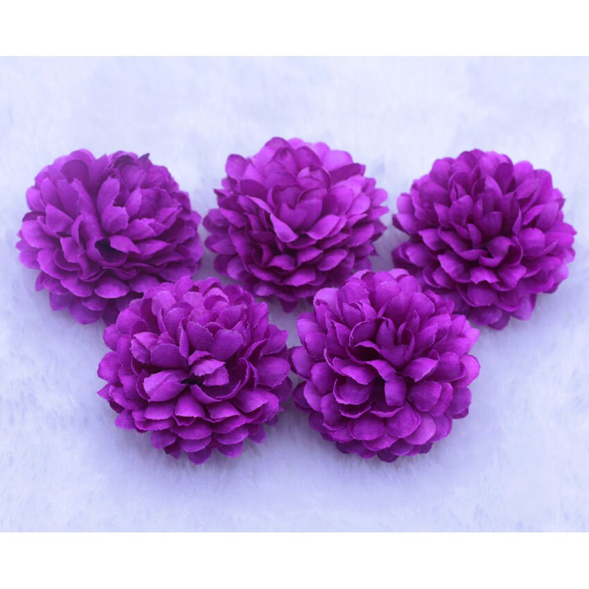 100PCS Yellow Silk Flowers Bulk Carnation Artificial Flowers Etsy UK