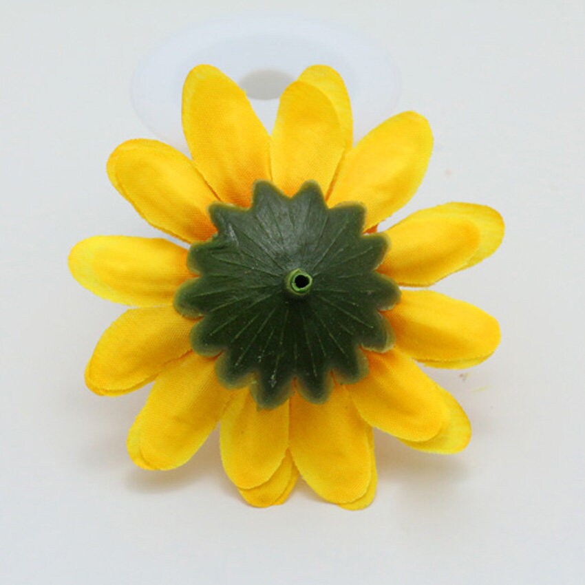 8cm Sunflower Blossom Heads Silk Helianthus Heads Silk Daisy - Etsy