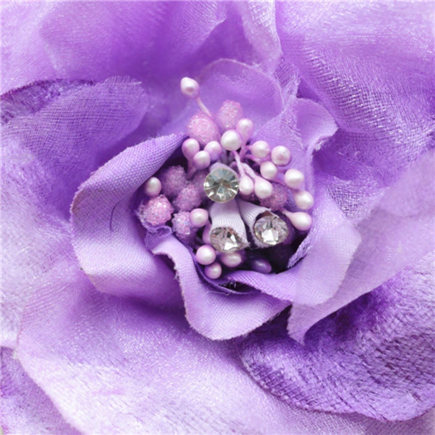 ALIMITOPIA Stoff-Blumen-Haarspangen Set – 6 Stück Künstliche Rosen Als Brosche Oder Haarschmuck (10,9 Cm)