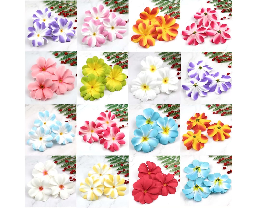Big Clear!]24pcs Handmade DIY Fake Flower Heads In Bulk Artificial Paper Flowers  for Crafts and Decoration Home Party Decoration Scrapbooking Accessories  Wreath 
