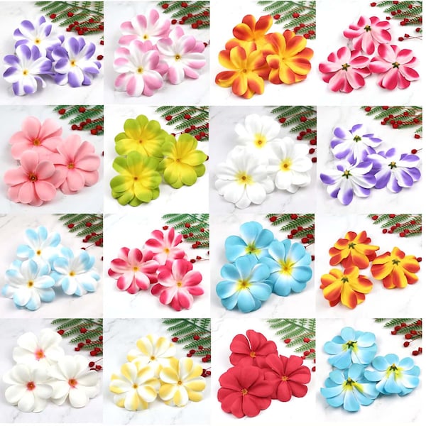 Silk Artificial Hawaiian Flowers Etsy