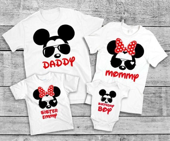 disney family tee shirts