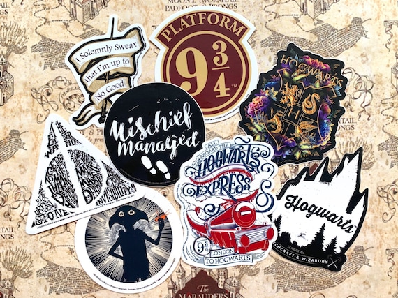 Harry Potter Vinyl Stickers officially Licensed 