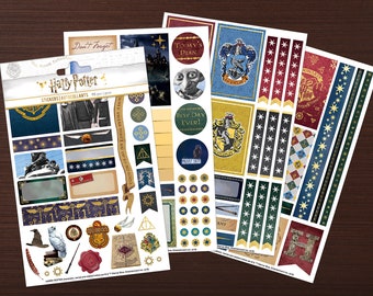 harry potter planner stickers etsy