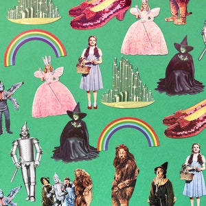 Wizard of Oz Stickers (Pack of 24!) **Officially Licensed**